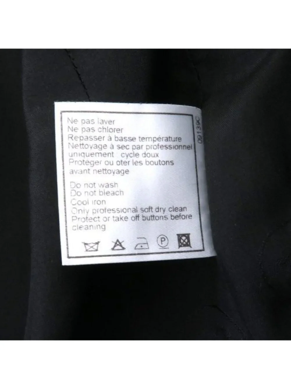 Chanel Jacket B Black